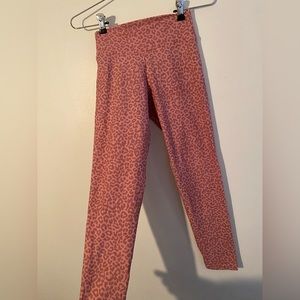 Liquido pink cheetah print leggings